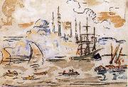 Paul Signac Abstract oil